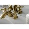 Kingston Brass KB947AXSB Mini-Widespread Bathroom Faucet, Brushed Brass KB947AXSB - alternate 6